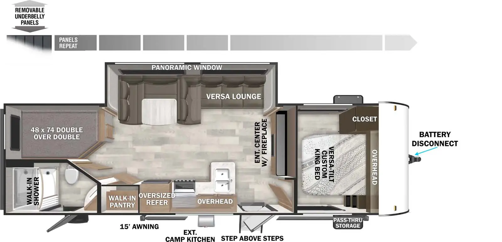 263BHXL Floorplan Image